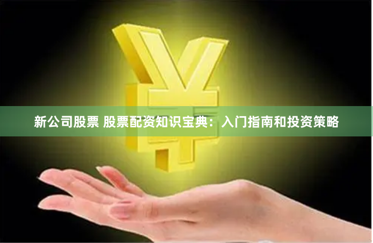 新公司股票 股票配资知识宝典：入门指南和投资策略